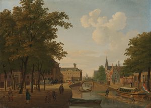 Vue de la Houtmarkt, Amsterdam - Hendrik Keun