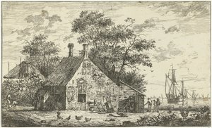 Ferme au bord d