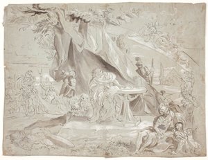 Composition allégorique - Hendrik Krock