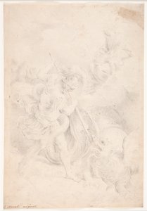 Saint Georges combattant le dragon - Hendrik Krock