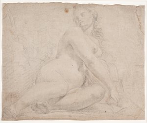 Étude de modèle féminin - Hendrik Krock