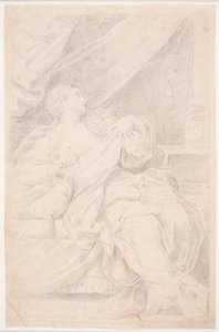 Lucrèce se poignardant