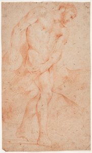 Étude de modèle masculin, debout - Hendrik Krock