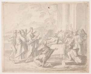 Résurrection du fils de la veuve de Naïn (Luc. 7,11 ff)