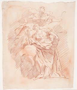 Deux figures féminines