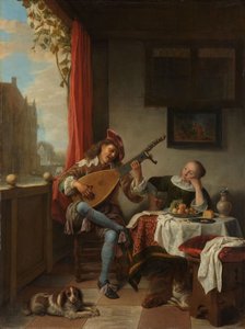 Le joueur de luth - Hendrik Martensz Sorgh