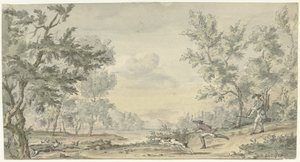 Chasse au lièvre - Hendrik Meijer