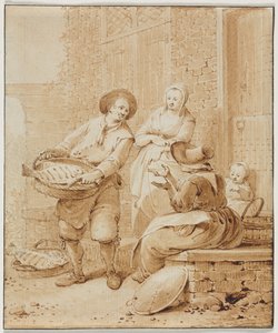 Le poissonnier - Hendrik Meijer