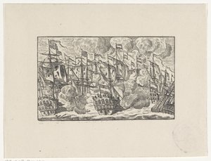 Bataille de Dogger Bank le 5 août 1781 - Hendrik Numan