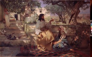 Le Christ dans la maison de Marthe et Marie - Henryk Siemiradzki