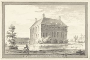 Le manoir Heeckeren près de Goor, en Twente - Hendrik Spilman