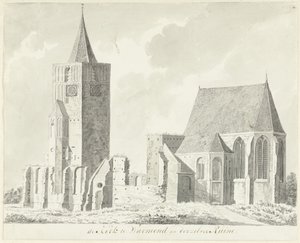 Église de Warmond et sa ruine - Hendrik Tavenier