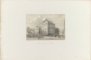 Vue du Musée Boijmans à Rotterdam, 1854 - Hendrik Wilhelmus Last