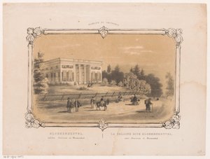 Vue de la propriété Bloemenheuvel (Haarlem et ses environs) - Hendrik Wilhelmus Last