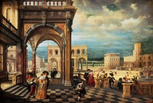 Palais italien, 1623 - Hendrik the Younger Steenwyck