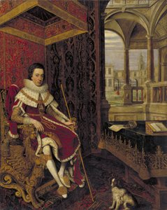 Charles Ier (1600-1649) en tant que prince de Galles - Hendrik van II Steenwijck