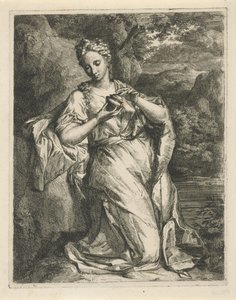 Femme avec un flacon de parfum - Hendrik van Limborch