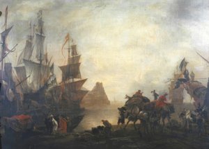 Port maritime oriental - Hendrik van Minderhout