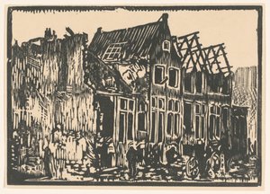 Maisons et ruines - Hendrik van Straten