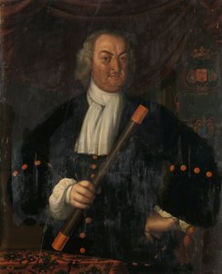 Portrait de Hendrik Swaardecroon, Gouverneur Général des Indes orientales néerlandaises