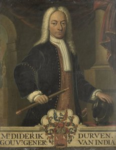 Portrait de Diederik van Durven, gouverneur général des Indes orientales néerlandaises - Hendrik van den Bosch