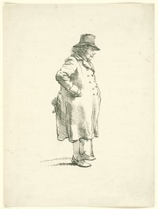 Portrait du mendiant Hendrik Delbroeck - Hendrik van der Burgh