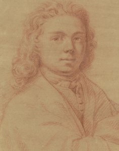 Autoportrait du dessinateur Hendrik van der Vugt