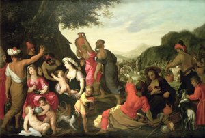Les Israélites dans le désert - Hendrik van the Elder Balen