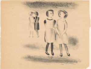 Filles dans la rue - Henk Henriët