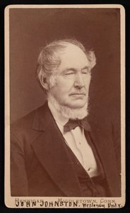 Portrait de John Johnston 1806-1879, avant 1876 - Hennigar Bros