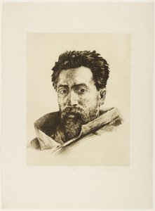 Un gréviste, vers 1888 - Henri Charles Guérard