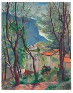La maison dans les arbres, Villecroze - Henri Charles Manguin