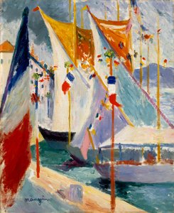 Port de Saint-Tropez - Henri Charles Manguin