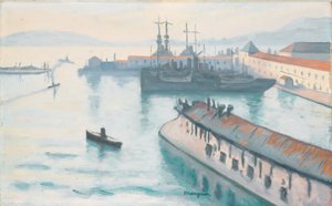 Le Dispatch Boat - Henri Charles Manguin