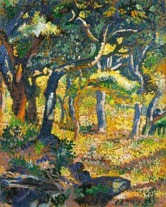 Une clairière en Provence - Henri-Edmond Cross