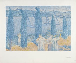 La Promenade Ou Les Cypres