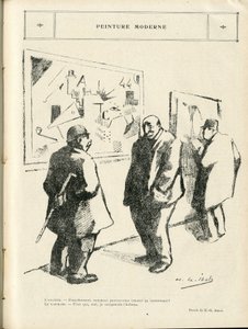 Illustration par H. G. Ibels dans Le Rire, 04/02/22 - Peinture moderne - Art, Antisémitisme, Avant-garde - Juif - Henri Gabriel Ibels