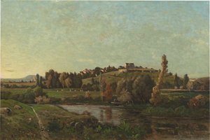 Paysage en Auvergne - Henri-Joseph Harpignies