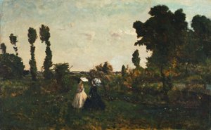 Paysage avec figures - Henri-Joseph Harpignies