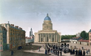 Procession funéraire devant le Panthéon, c.1815-20 - Henri (after) Courvoisier Voisin
