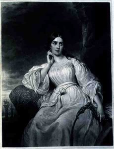Madame Malibran dans le rôle de Desdemona, gravé par Charles Turner, vers 1830 - Henri (after) Decaisne