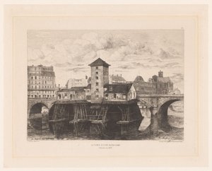 Vue du Pont Notre-Dame - Henri Alexandre Saffrey
