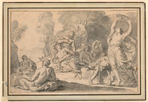 Réjouissance bacchanale - Henri Antoine de Favanne