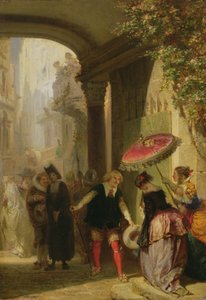Une rue à Grenade - Henri Baron
