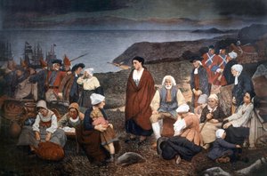 Dispersion des Acadiens en 1755, c.1900 - Henri Beau