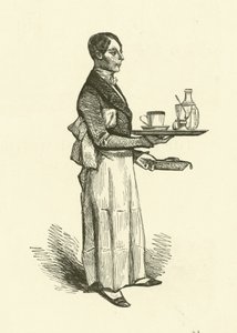 Le Serveur de Café - Henri Bonaventure (after) Monnier