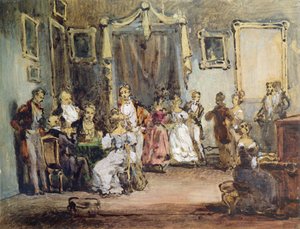 Une soirée chez Madame X - Henri Bonaventure Monnier