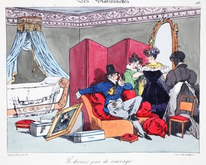 Le dernier jour de veuvage, illustration de 