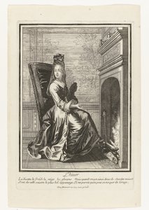 Hiver (Personifications des quatre saisons) - Henri Bonnart (possibly)