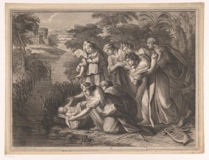 Moïse trouvé par la fille du pharaon